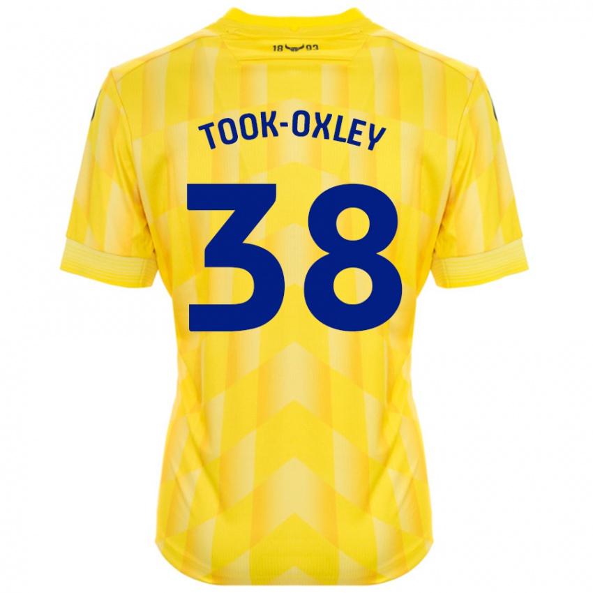 Criança Camisola Zaide Took-Oxley #38 Amarelo Principal 2024/25 Camisa Brasil