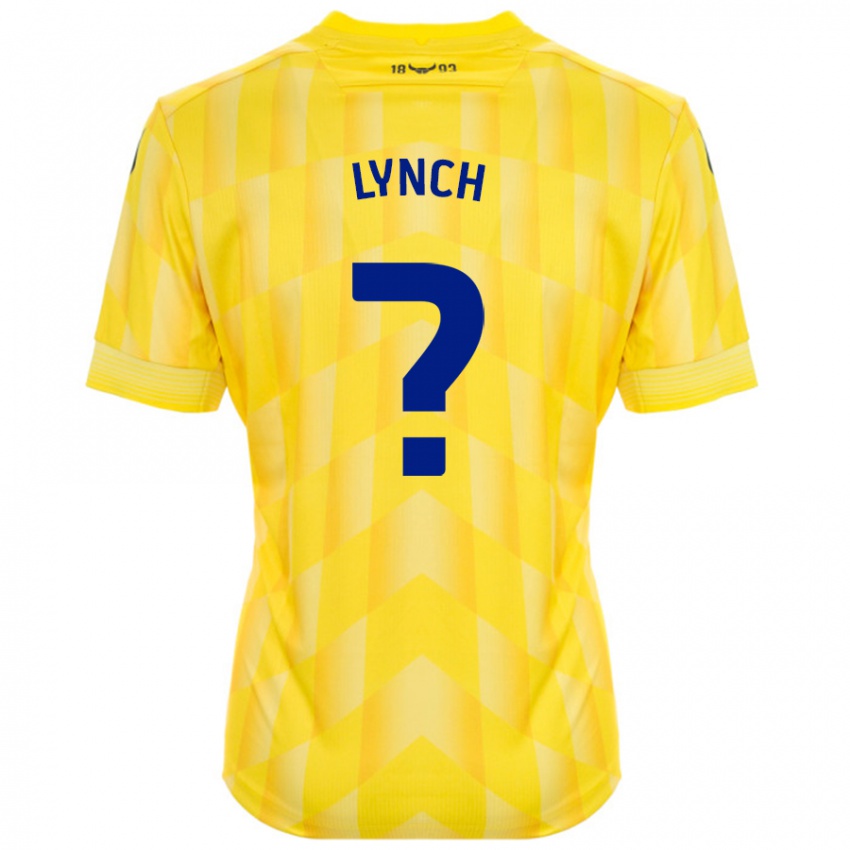 Criança Camisola Bobby Lynch #0 Amarelo Principal 2024/25 Camisa Brasil