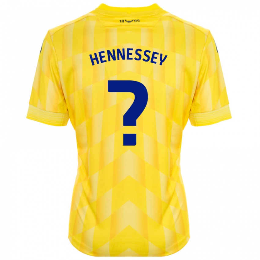 Criança Camisola Laura Hennessey #0 Amarelo Principal 2024/25 Camisa Brasil