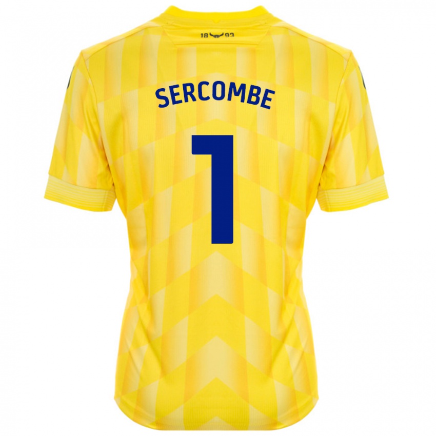 Criança Camisola Paris Sercombe #1 Amarelo Principal 2024/25 Camisa Brasil