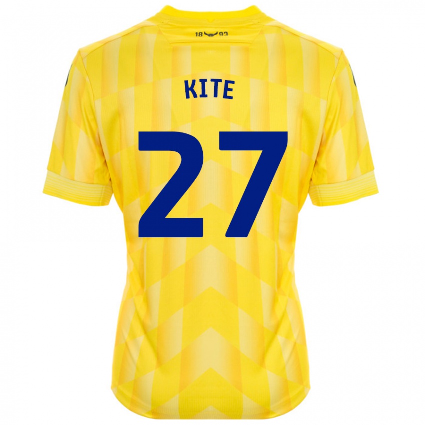 Criança Camisola Rose Kite #27 Amarelo Principal 2024/25 Camisa Brasil