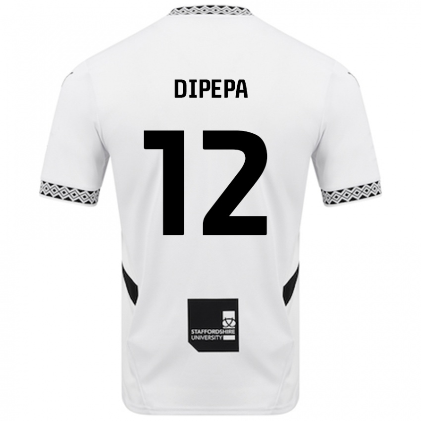 Criança Camisola Baylee Dipepa #12 Branco Principal 2024/25 Camisa Brasil