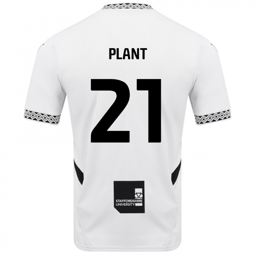 Criança Camisola James Plant #21 Branco Principal 2024/25 Camisa Brasil