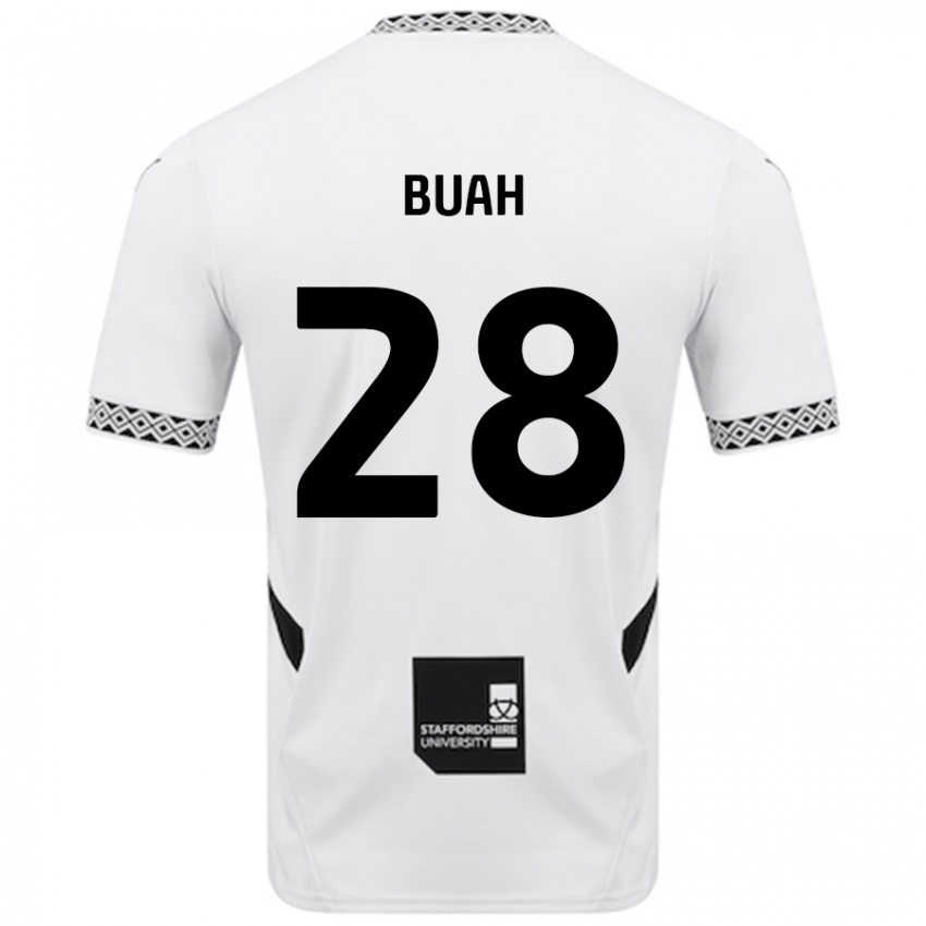 Criança Camisola Andrew Buah #28 Branco Principal 2024/25 Camisa Brasil