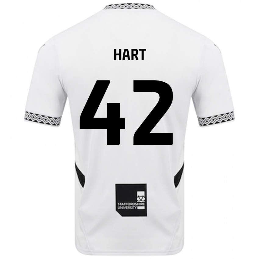 Criança Camisola Sam Hart #42 Branco Principal 2024/25 Camisa Brasil