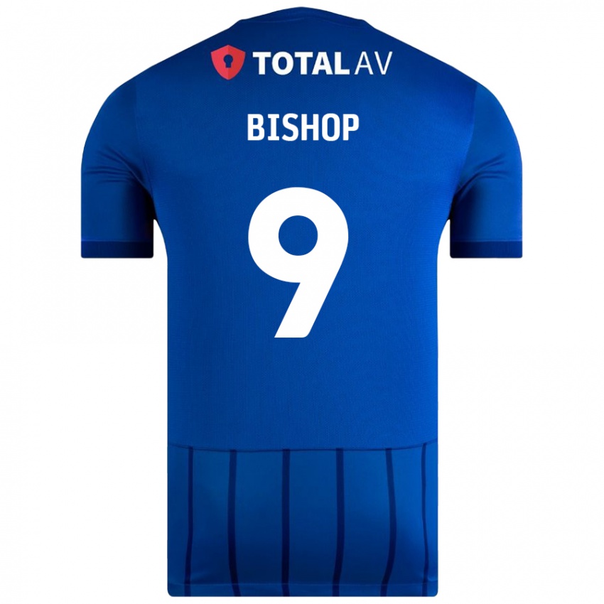 Criança Camisola Colby Bishop #9 Azul Principal 2024/25 Camisa Brasil