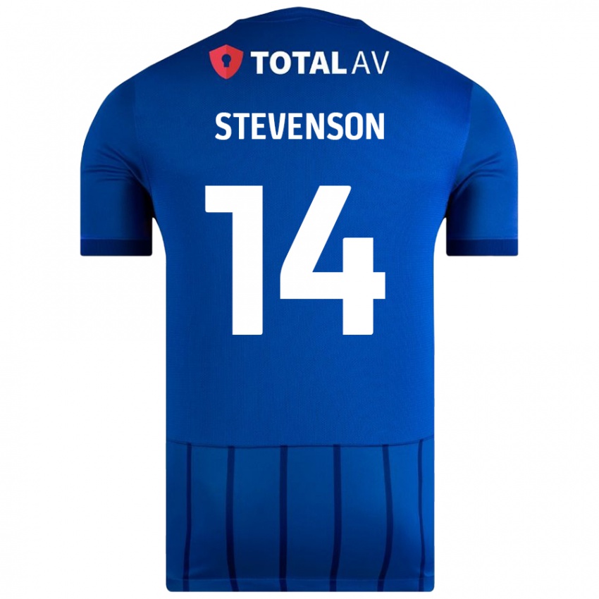 Criança Camisola Ben Stevenson #14 Azul Principal 2024/25 Camisa Brasil