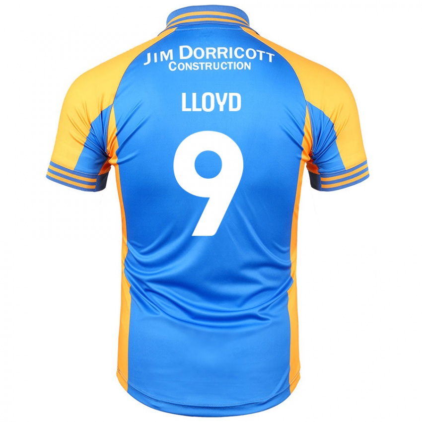 Criança Camisola George Lloyd #9 Âmbar Azul Principal 2024/25 Camisa Brasil