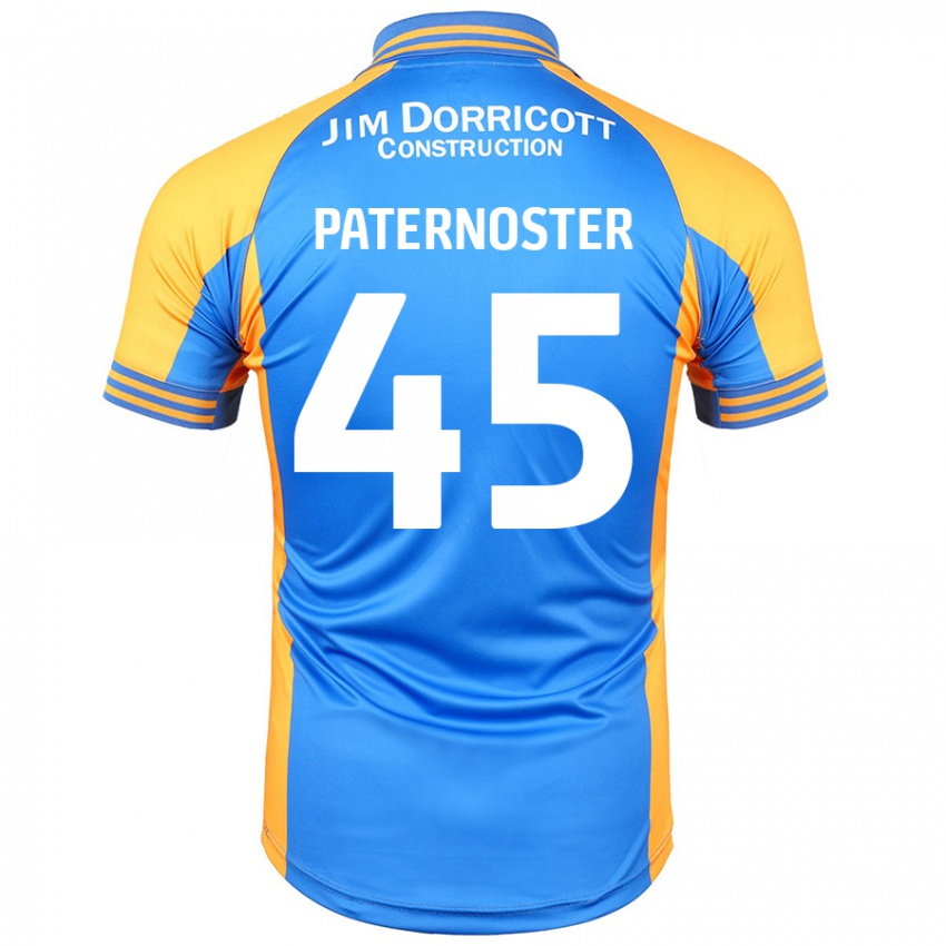 Criança Camisola Vladimir Paternoster #45 Âmbar Azul Principal 2024/25 Camisa Brasil