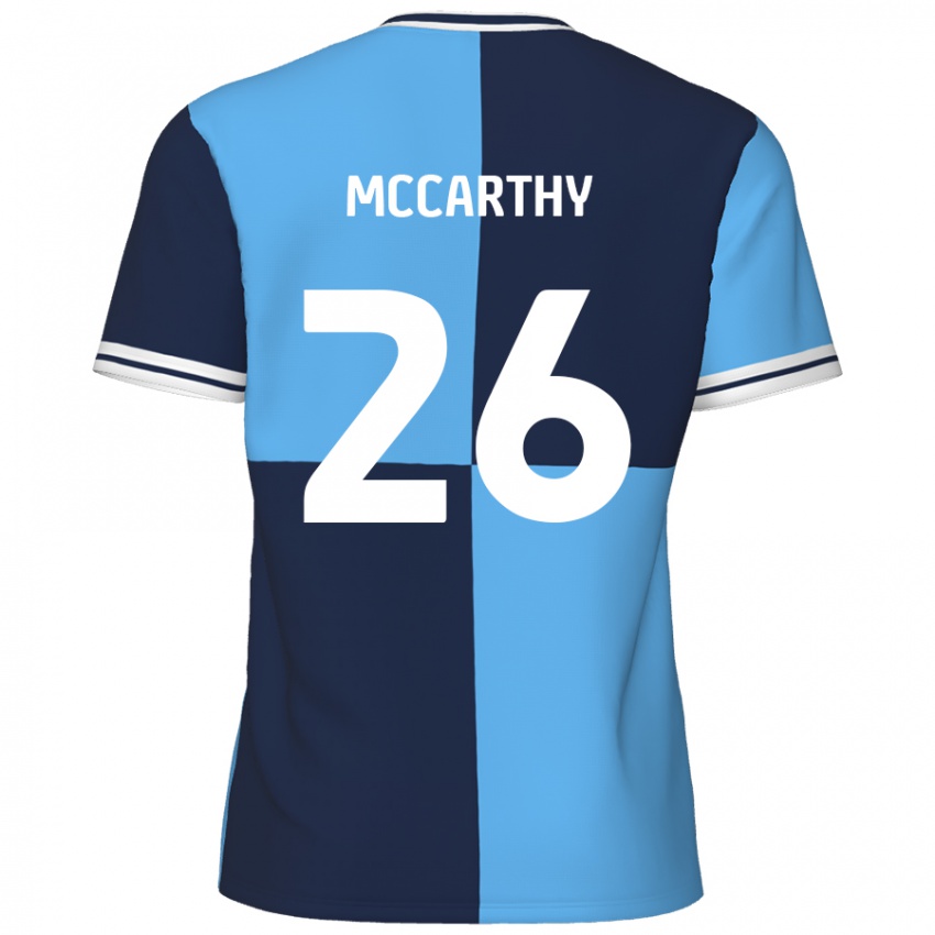 Criança Camisola Jason Mccarthy #26 Azul Céu Azul Escuro Principal 2024/25 Camisa Brasil