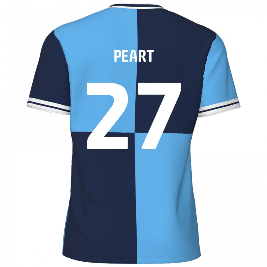 Criança Camisola Brody Peart #27 Azul Céu Azul Escuro Principal 2024/25 Camisa Brasil