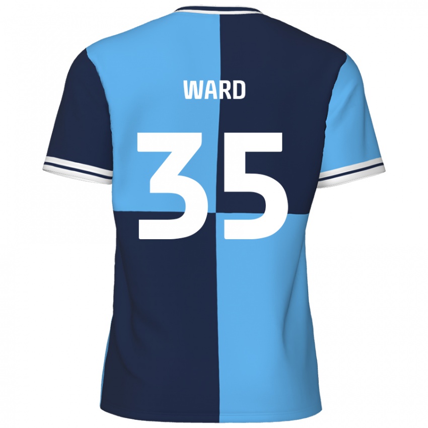 Criança Camisola Christie Ward #35 Azul Céu Azul Escuro Principal 2024/25 Camisa Brasil