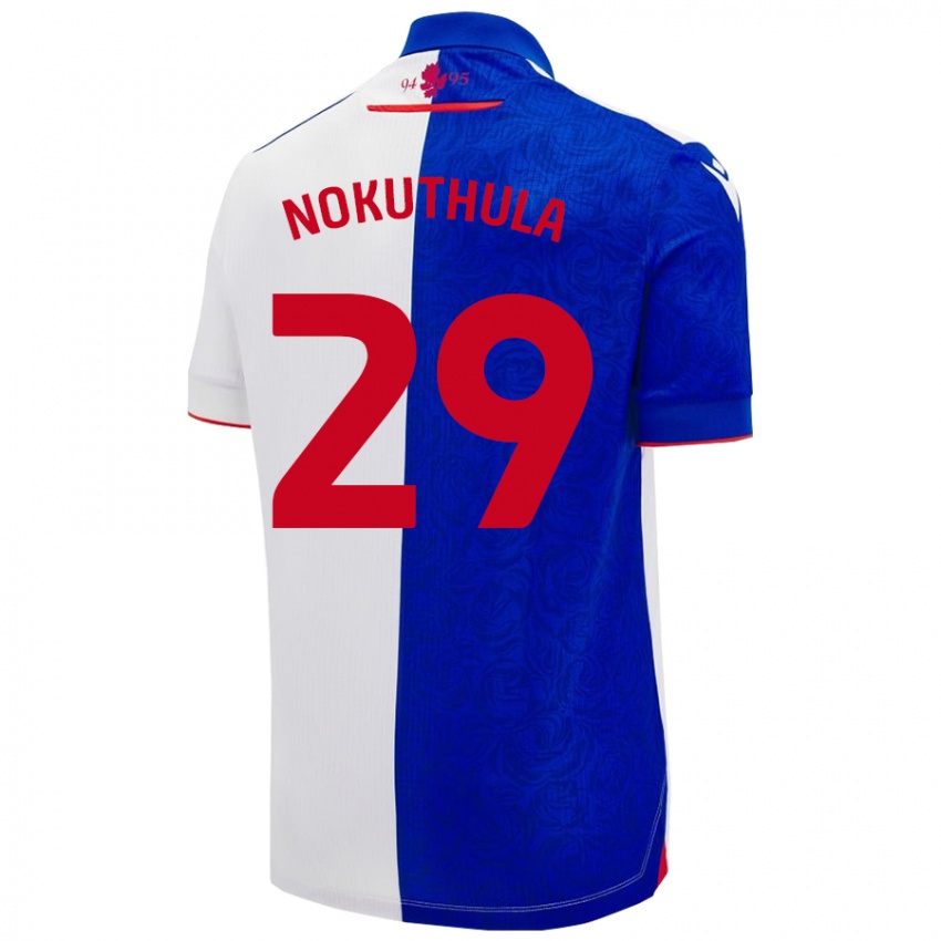 Criança Camisola Faith Nokuthula #29 Céu Azul Branco Principal 2024/25 Camisa Brasil