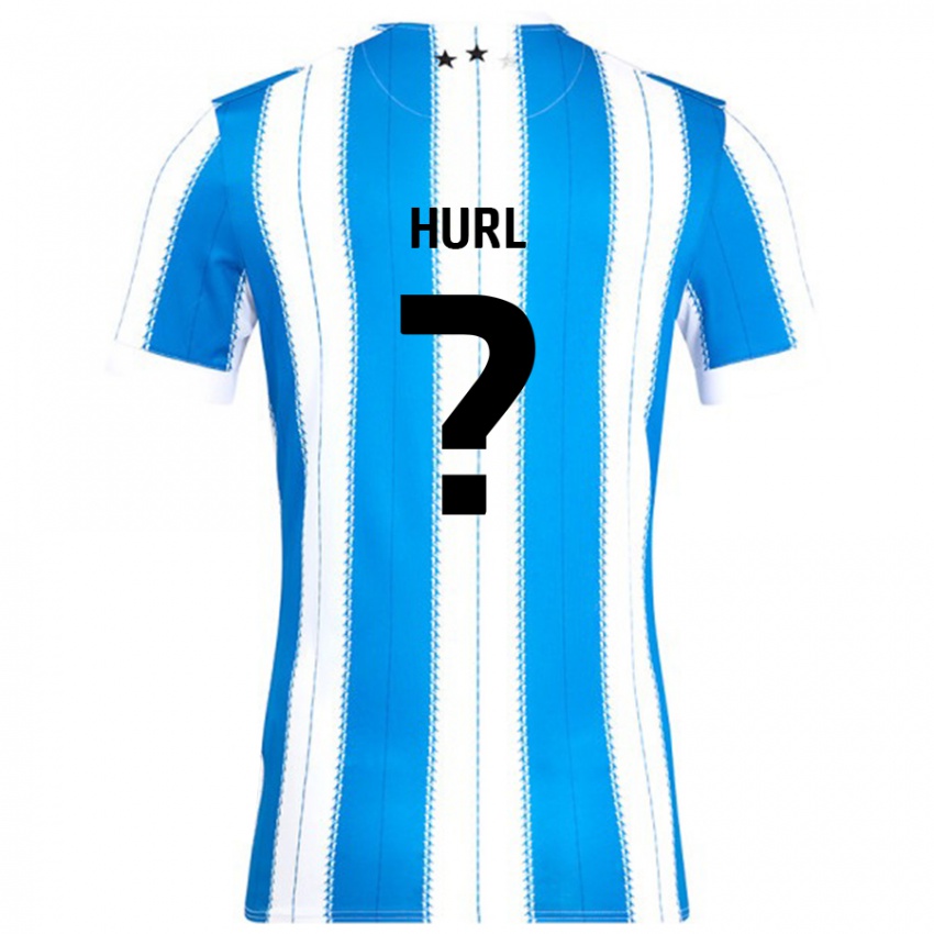 Criança Camisola Francis Hurl #0 Azul Branco Principal 2024/25 Camisa Brasil