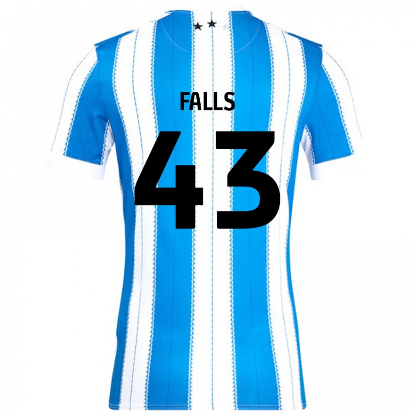 Criança Camisola Conor Falls #43 Azul Branco Principal 2024/25 Camisa Brasil