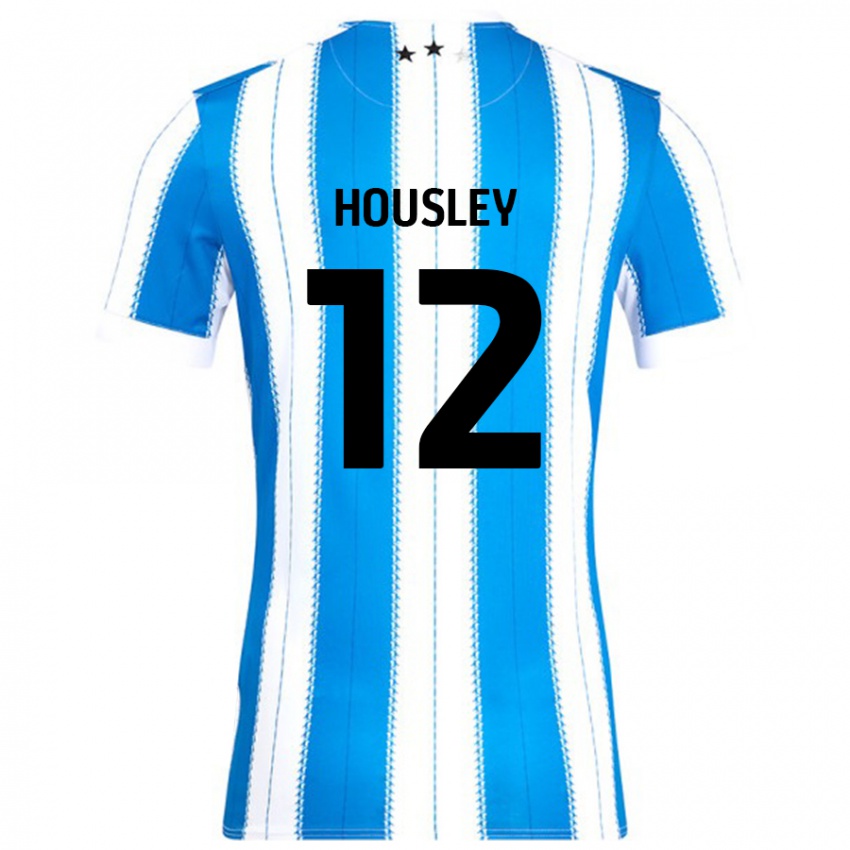 Criança Camisola Autumn Housley #12 Azul Branco Principal 2024/25 Camisa Brasil