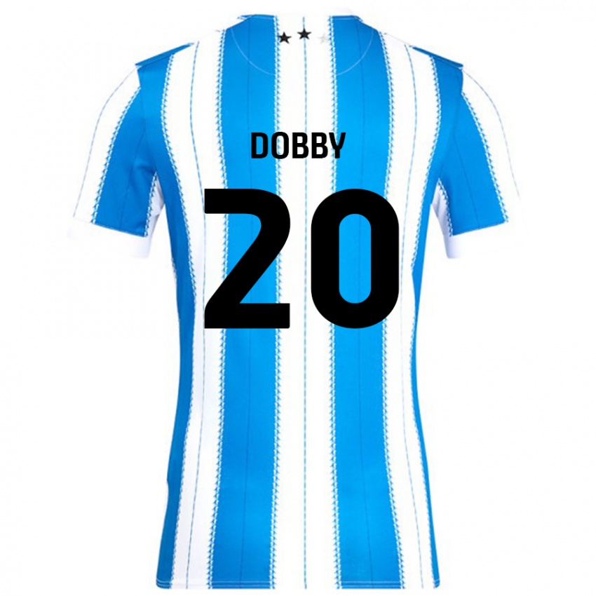 Criança Camisola Sarah Dobby #20 Azul Branco Principal 2024/25 Camisa Brasil