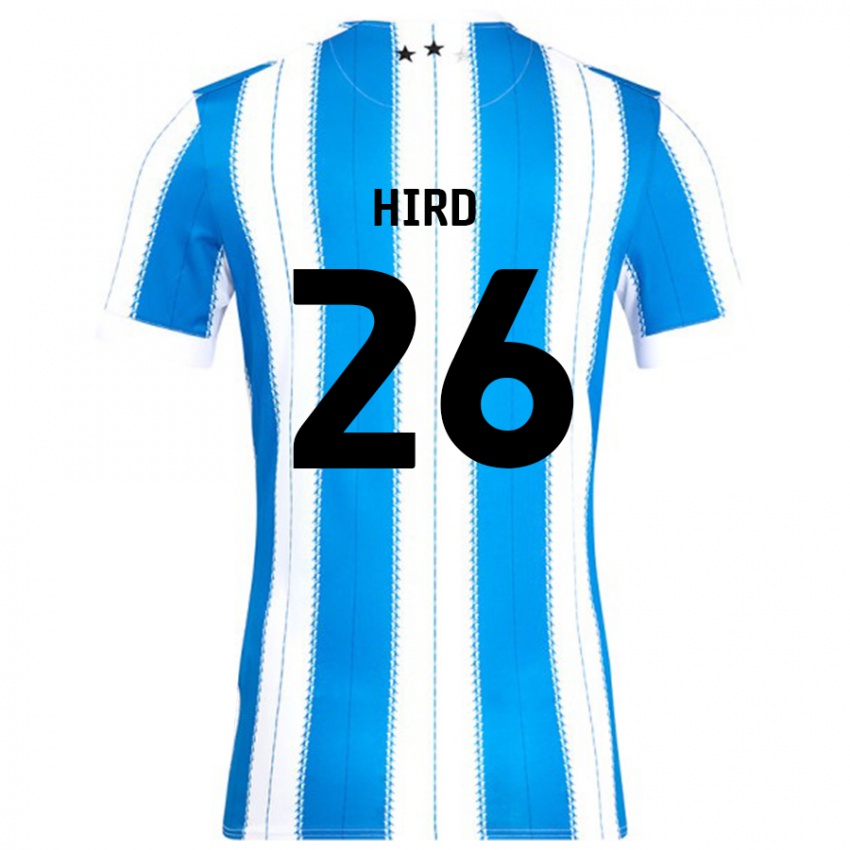 Criança Camisola Kayley Hird #26 Azul Branco Principal 2024/25 Camisa Brasil