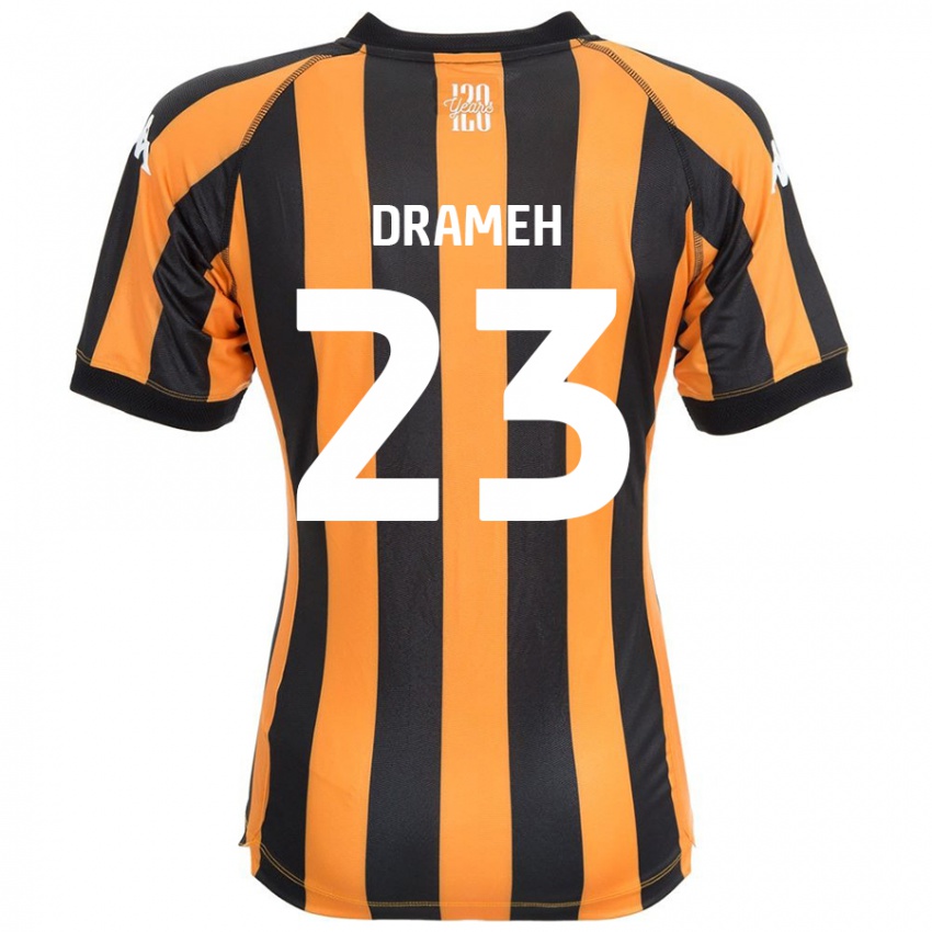 Criança Camisola Cody Drameh #23 Âmbar Negro Principal 2024/25 Camisa Brasil