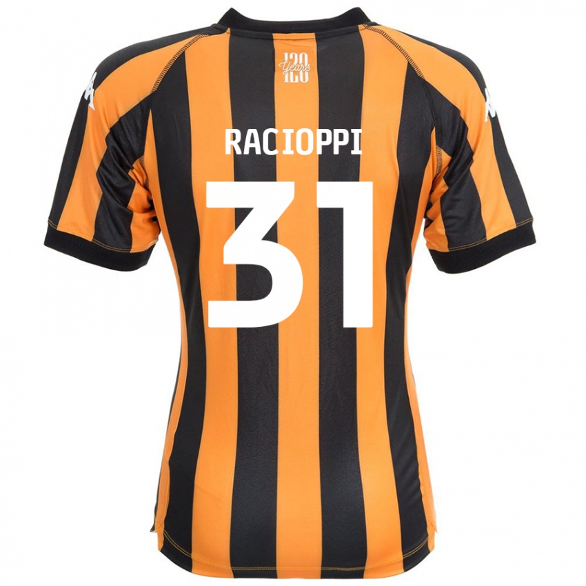 Criança Camisola Anthony Racioppi #31 Âmbar Negro Principal 2024/25 Camisa Brasil