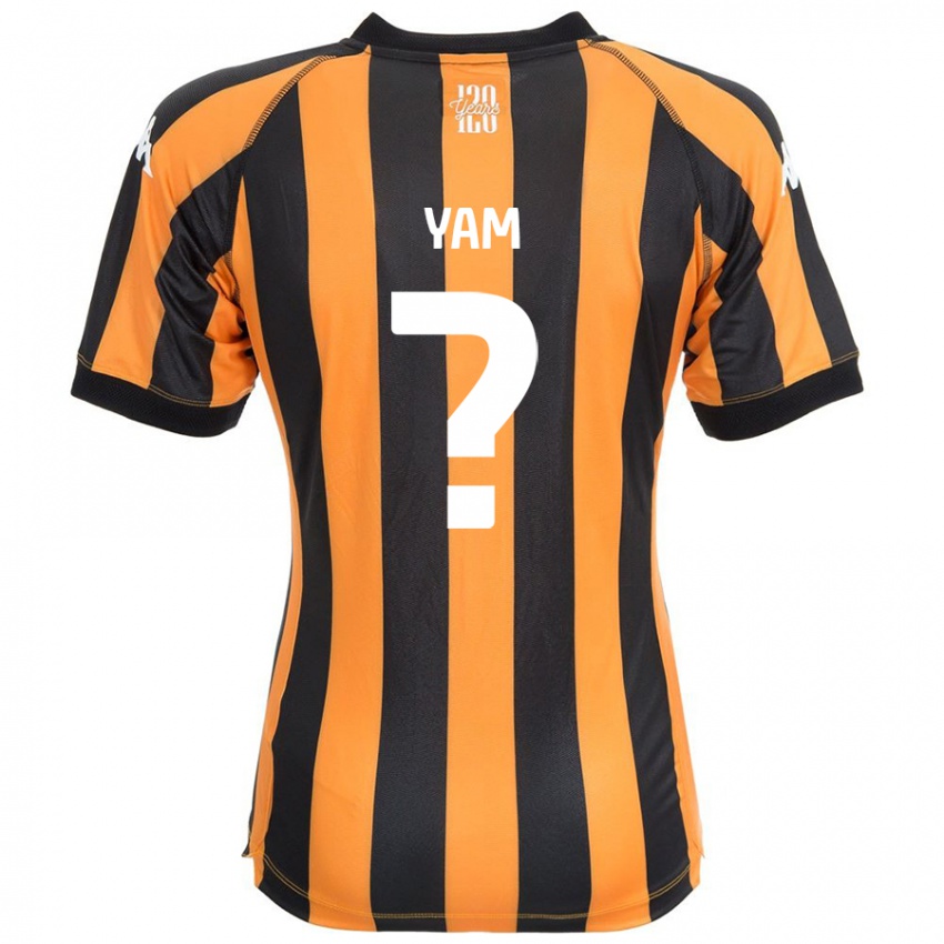 Criança Camisola Callum Yam #0 Âmbar Negro Principal 2024/25 Camisa Brasil