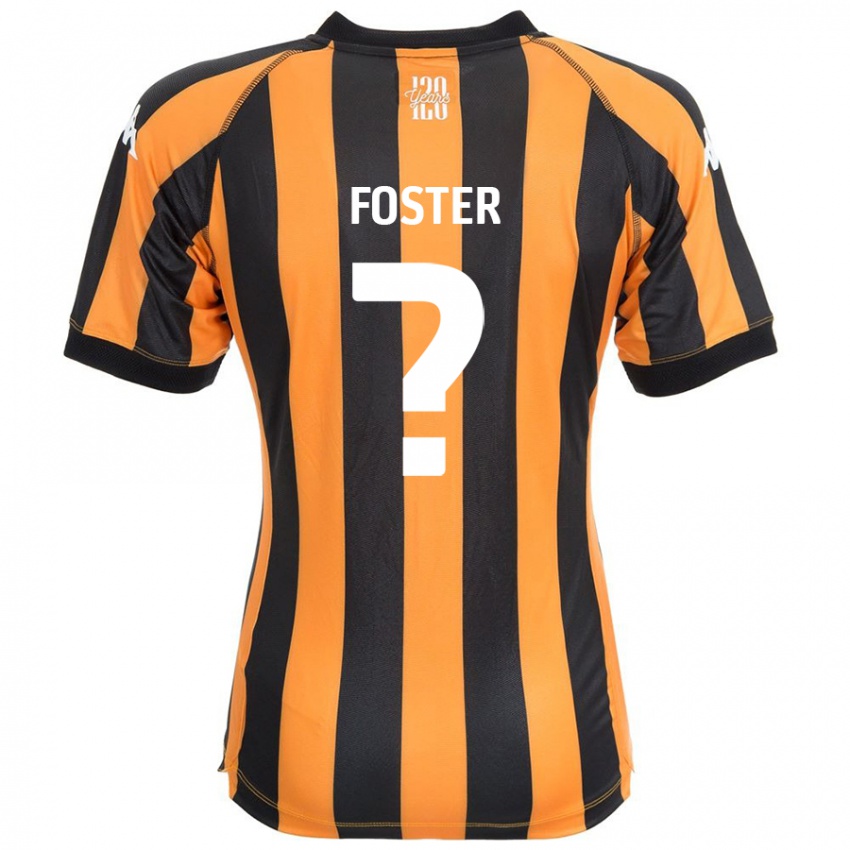 Criança Camisola Owen Foster #0 Âmbar Negro Principal 2024/25 Camisa Brasil