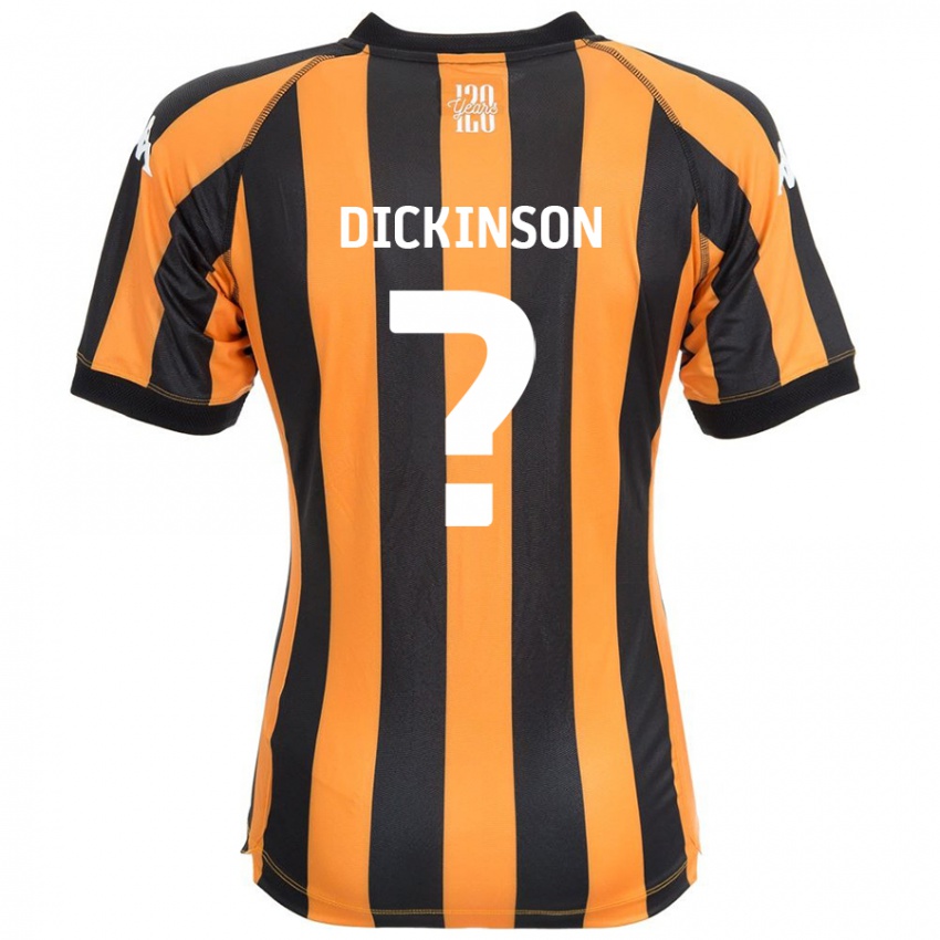 Criança Camisola George Dickinson #0 Âmbar Negro Principal 2024/25 Camisa Brasil