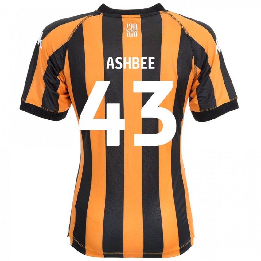 Criança Camisola Stanley Ashbee #43 Âmbar Negro Principal 2024/25 Camisa Brasil