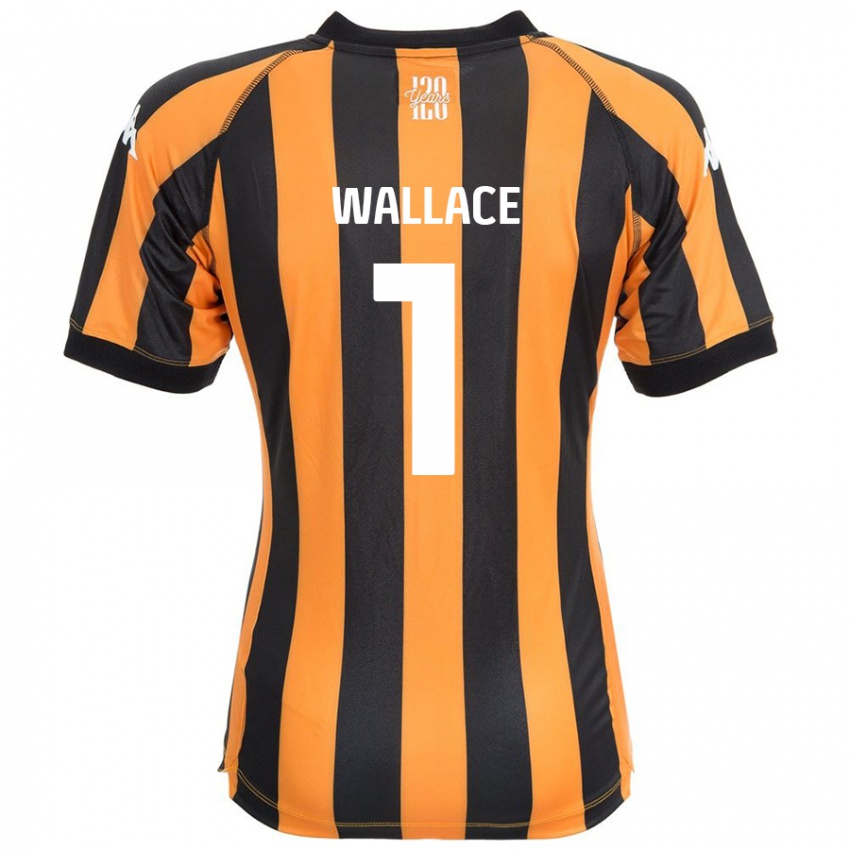 Criança Camisola Abbi Wallace #1 Âmbar Negro Principal 2024/25 Camisa Brasil