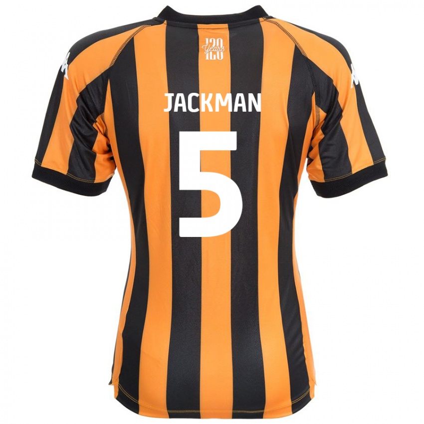 Criança Camisola Ellice Jackman #5 Âmbar Negro Principal 2024/25 Camisa Brasil