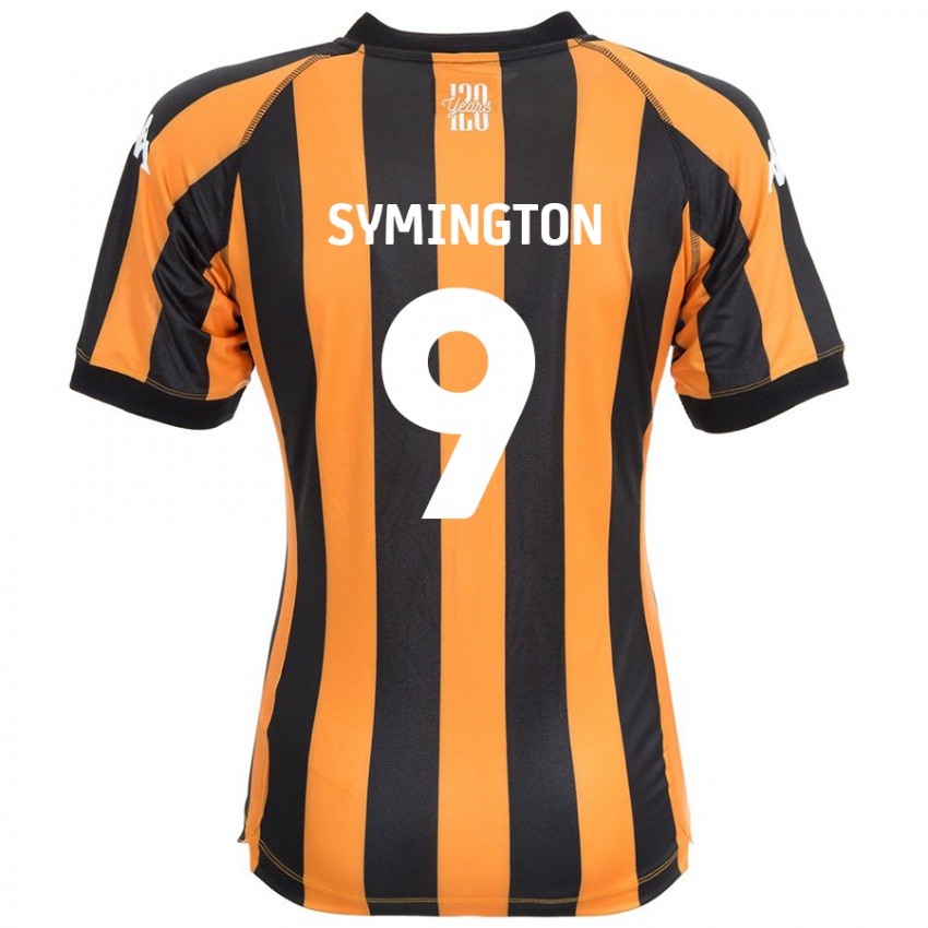 Criança Camisola Jo Symington #9 Âmbar Negro Principal 2024/25 Camisa Brasil