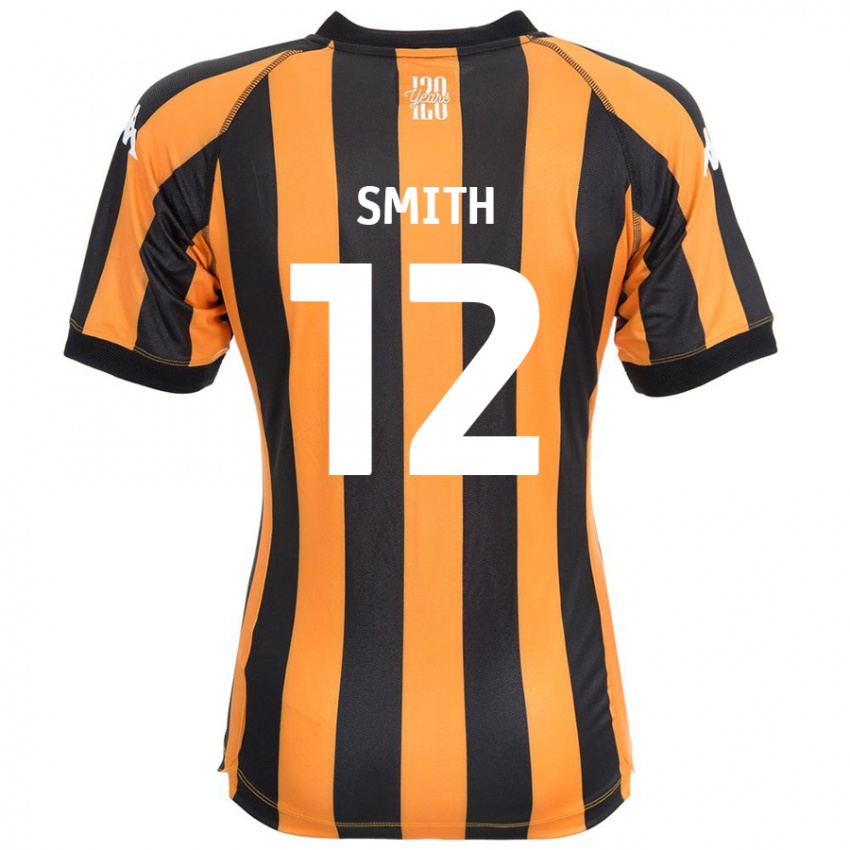 Criança Camisola Emily Smith #12 Âmbar Negro Principal 2024/25 Camisa Brasil