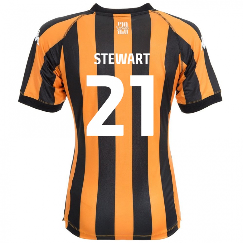 Criança Camisola Alice Stewart #21 Âmbar Negro Principal 2024/25 Camisa Brasil