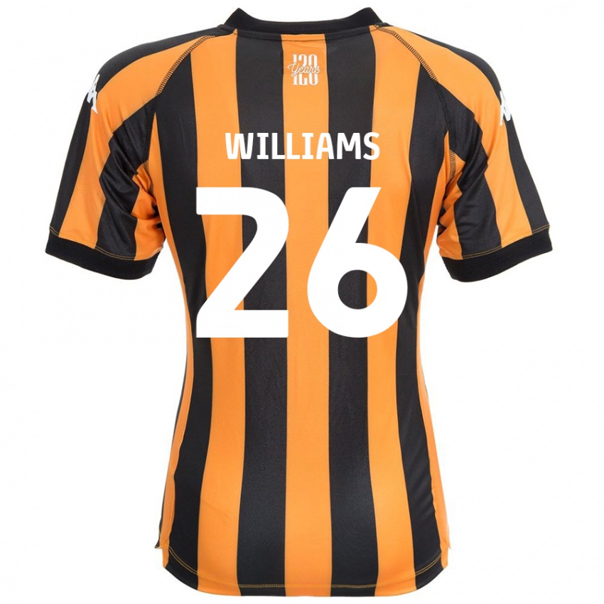 Criança Camisola Annabel Williams #26 Âmbar Negro Principal 2024/25 Camisa Brasil