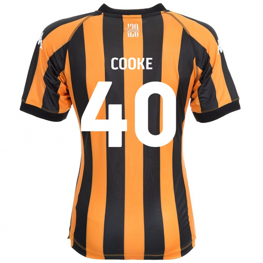 Criança Camisola Megan Cooke #40 Âmbar Negro Principal 2024/25 Camisa Brasil