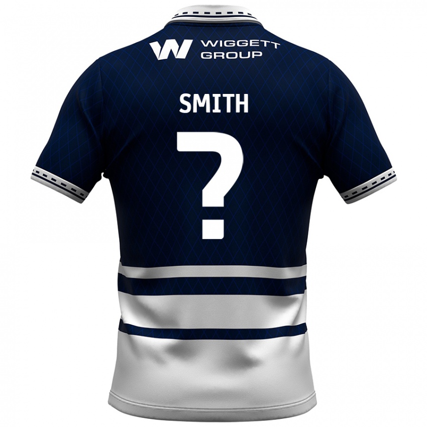 Criança Camisola Kyle Smith #0 Azul Marinho Branco Principal 2024/25 Camisa Brasil