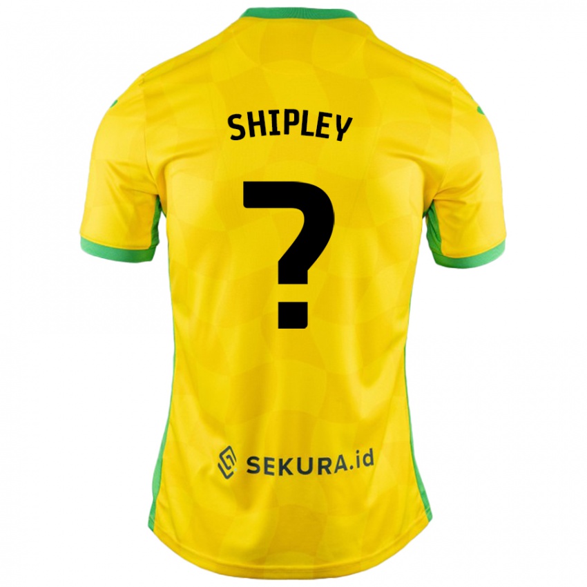 Criança Camisola Lewis Shipley #0 Verde Amarelo Principal 2024/25 Camisa Brasil