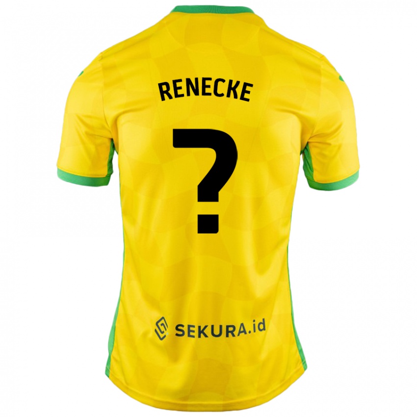 Criança Camisola Waylon Renecke #0 Verde Amarelo Principal 2024/25 Camisa Brasil