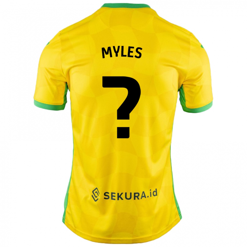 Criança Camisola Elliot Myles #0 Verde Amarelo Principal 2024/25 Camisa Brasil