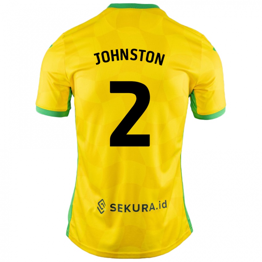 Criança Camisola Chardonnay Johnston #2 Verde Amarelo Principal 2024/25 Camisa Brasil