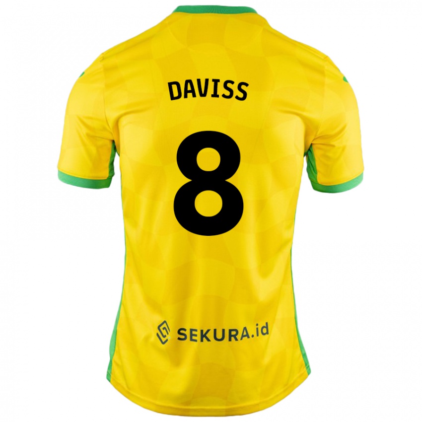 Criança Camisola Millie Daviss #8 Verde Amarelo Principal 2024/25 Camisa Brasil