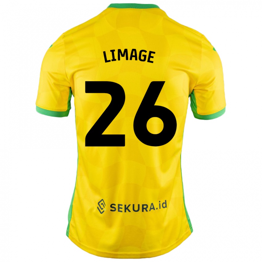 Criança Camisola Felicity Limage #26 Verde Amarelo Principal 2024/25 Camisa Brasil