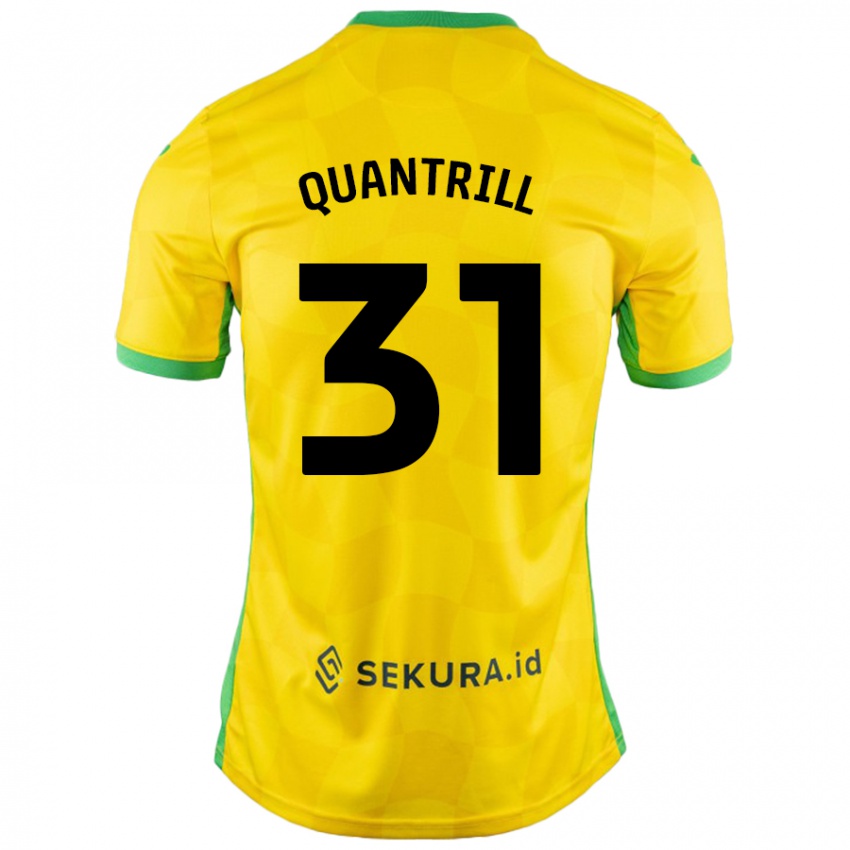 Criança Camisola Sarah Quantrill #31 Verde Amarelo Principal 2024/25 Camisa Brasil