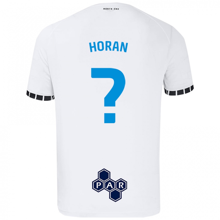 Criança Camisola Ellis Horan #0 Branco Principal 2024/25 Camisa Brasil