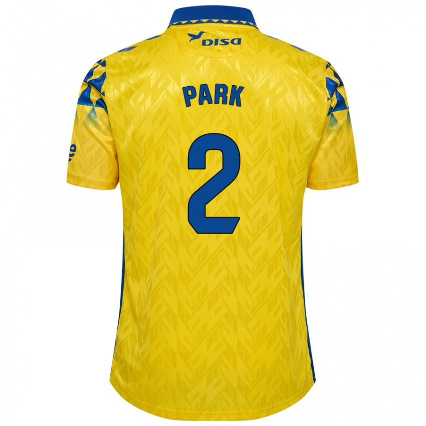 Criança Camisola Marvin Park #2 Azul Amarelo Principal 2024/25 Camisa Brasil