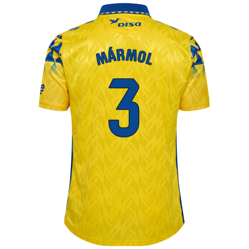 Criança Camisola Mika Mármol #3 Azul Amarelo Principal 2024/25 Camisa Brasil