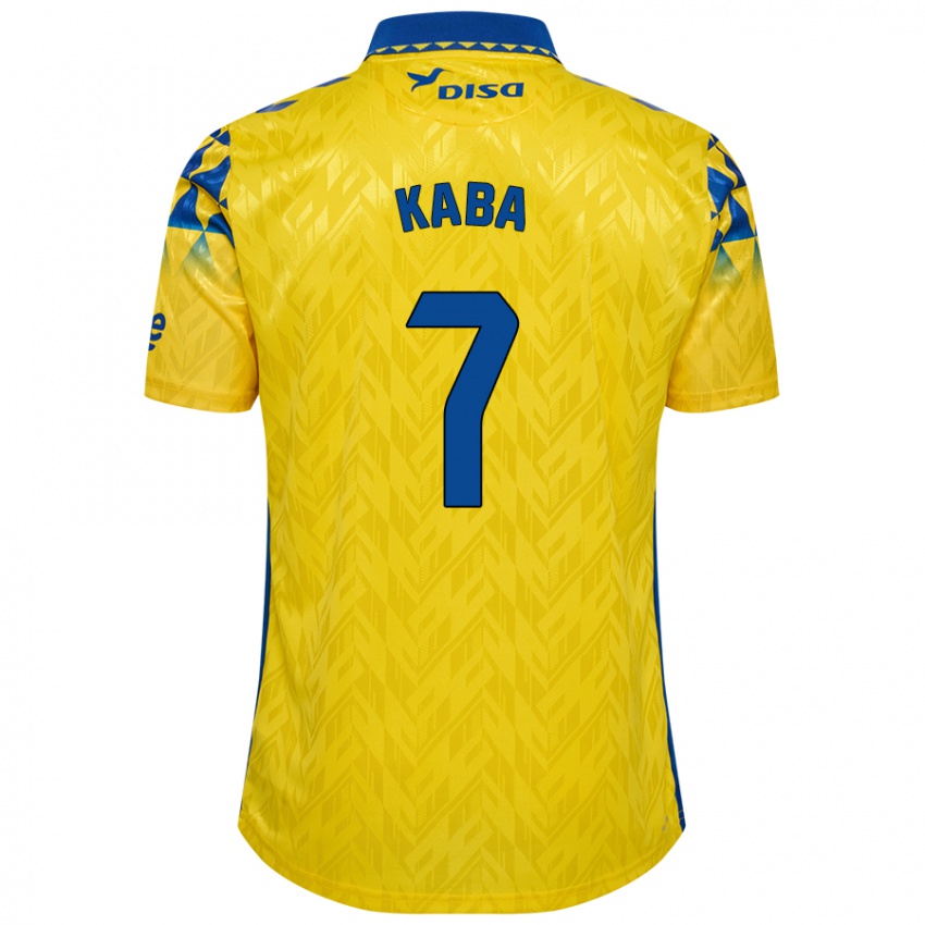 Criança Camisola Sory Kaba #7 Azul Amarelo Principal 2024/25 Camisa Brasil