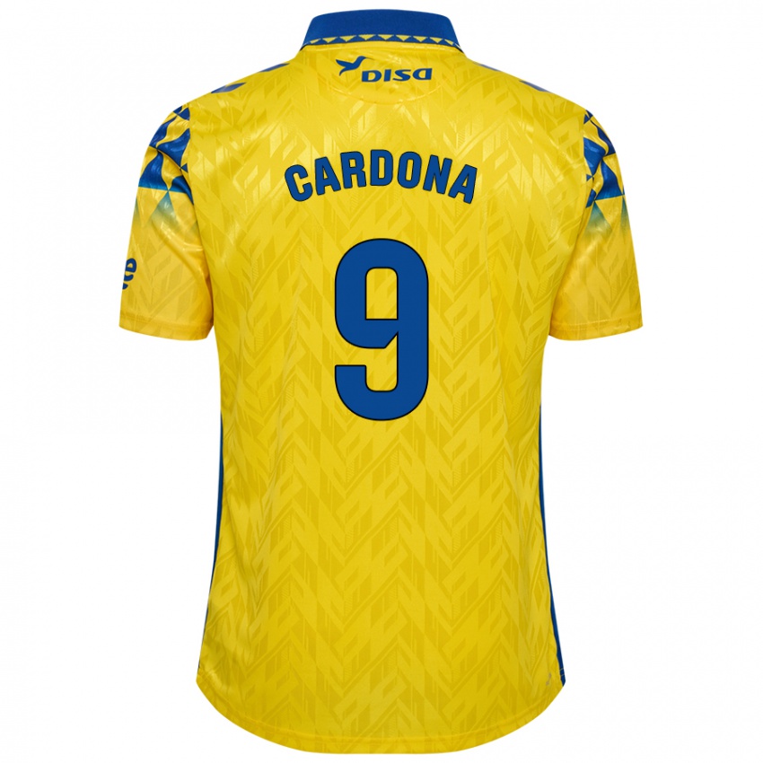 Criança Camisola Marc Cardona #9 Azul Amarelo Principal 2024/25 Camisa Brasil