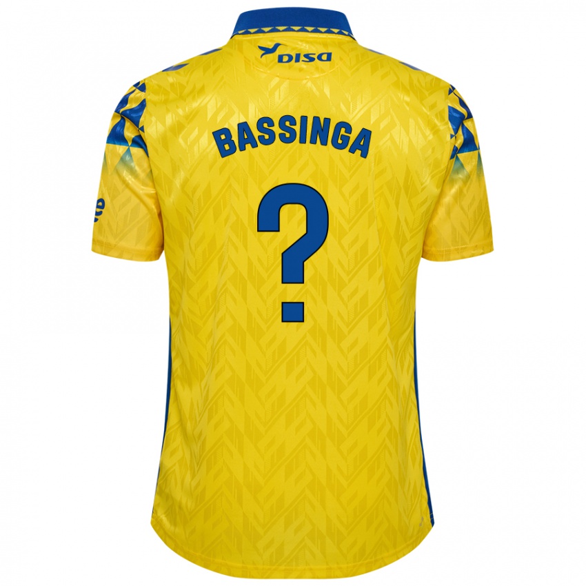 Criança Camisola Aboubacar Bassinga #0 Azul Amarelo Principal 2024/25 Camisa Brasil