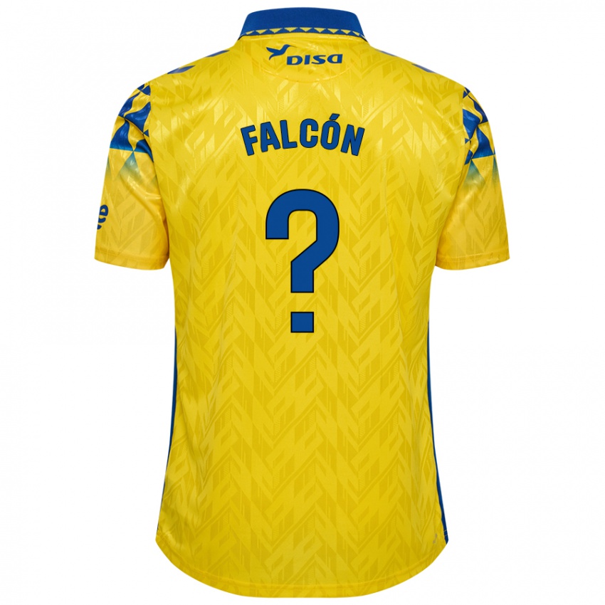 Criança Camisola Toni Falcón #0 Azul Amarelo Principal 2024/25 Camisa Brasil